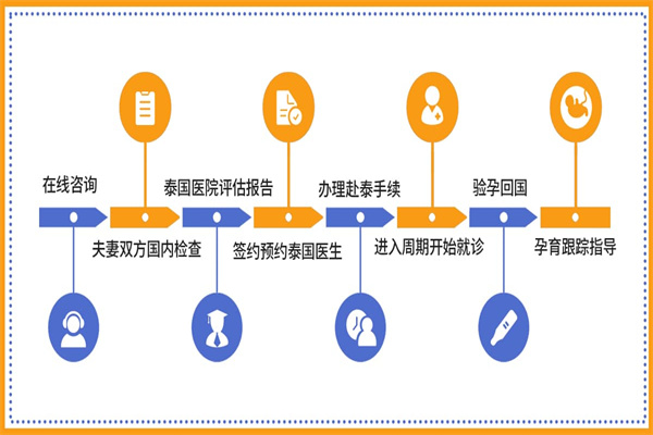 赴泰国做试管婴儿的试管流程